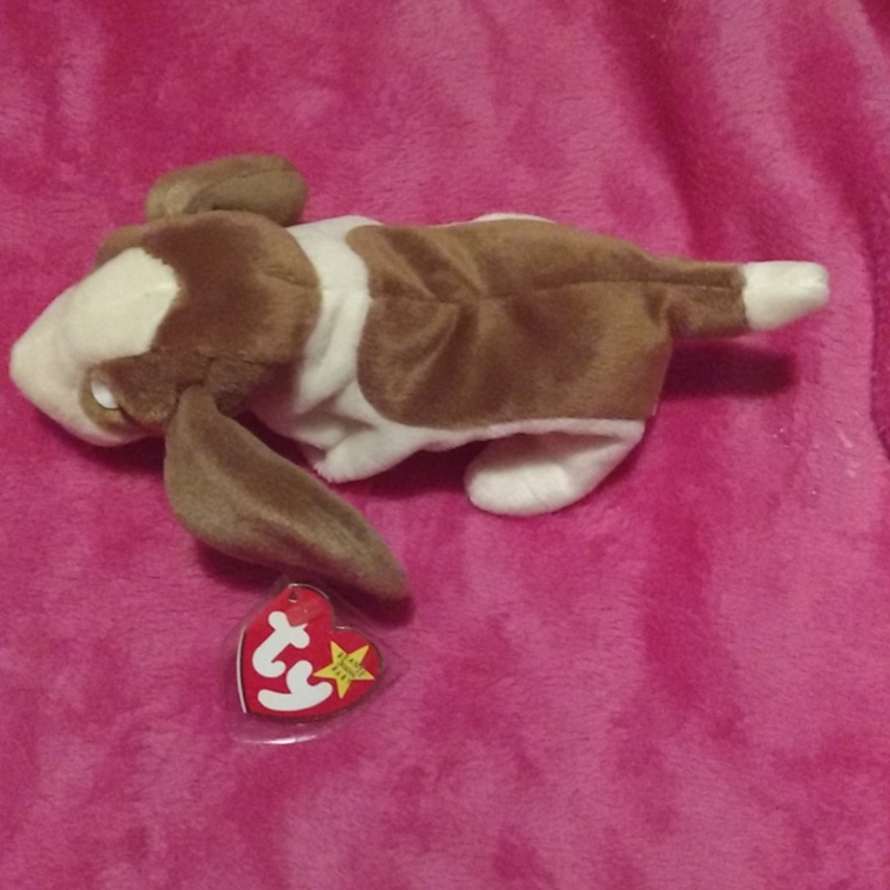 TY Beanie Hood dog 1998